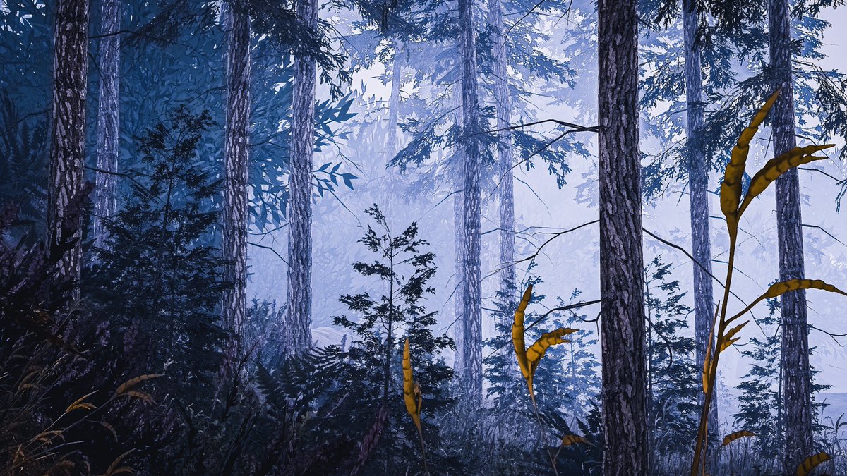Neomance's tweet photo. Moonlight Illuminates The Dark Forest
月明かりが暗い森を照らす

World : Dark Pond
Author : Rusty Beans

World URL :
https://t.co/dqYRNtwI56

#VRChat_world紹介 #Neo写真 https://t.co/jyYpHvqevC