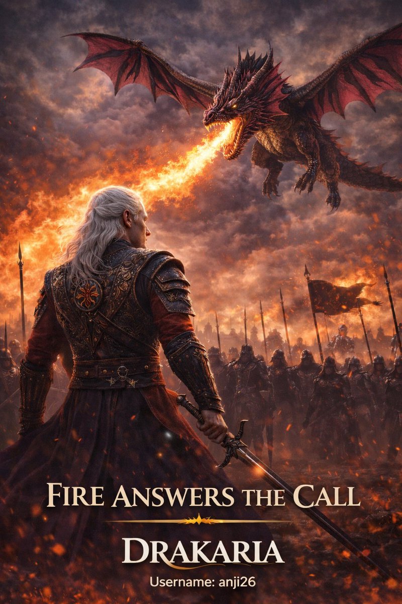 Phoebe890771's tweet photo. House: Fire

War is coming and Daemon Targaryen not facing it alone. 🐉🔥
He stands firm with his army while a Drakaria dragon rules the skies above.
Steel below  Fire above. Destiny in motion.

Username: anji26
@drakariaworld #GOT #Drakaria @HouseofDragon #HouseOfTheDragon https://t.co/SGULtMCEdQ