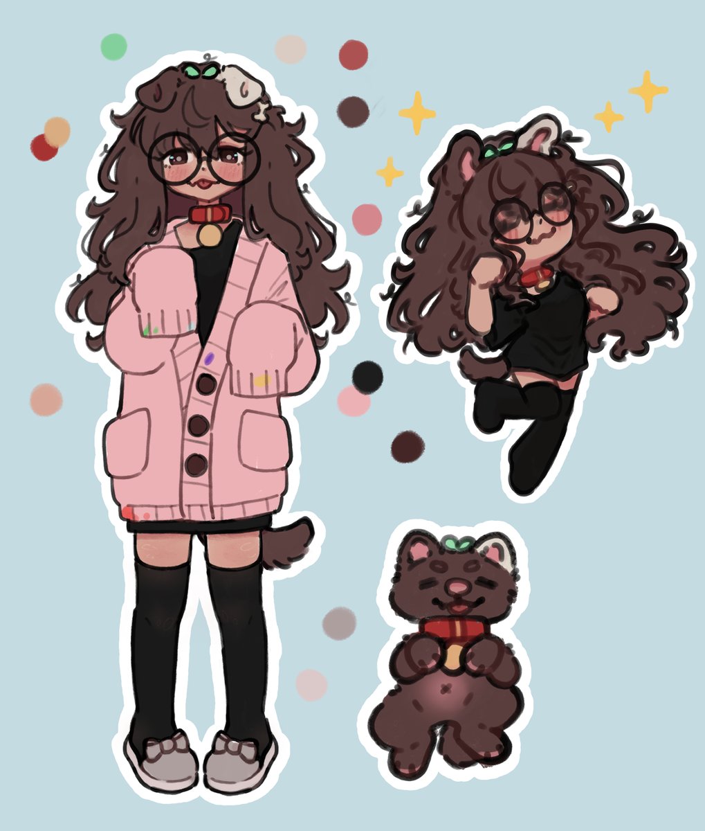 "Peepee paw" 
Ref sheet at last :3