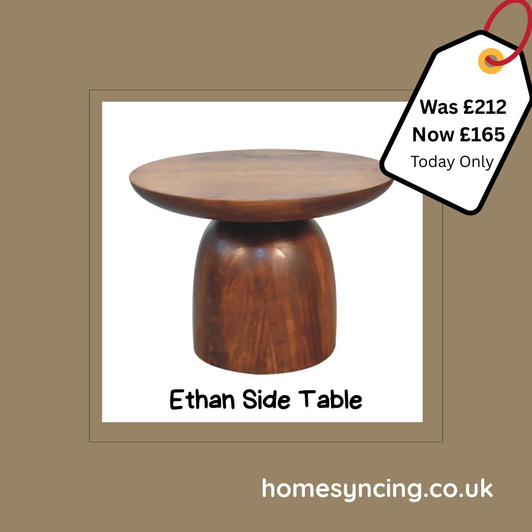 homesyncing's tweet image. Polished Furniture 
homesyncing.co.uk/Ethan-Side-Tab…
#beautifulwood #coffeetable #woodentable #furniture #furnituresale #houseandhome #homeandgarden #interiordesign #colourfulhome #woodenfurniture #solidwoodfurniture #furnituresale #chestnutfurniture #polishedfurniture #solidwoodfurniture