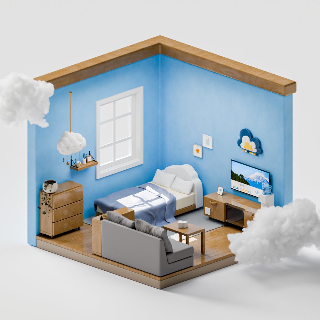 SnowyCanele's tweet photo. 「雲の部屋」
新作の #脱出ゲーム をリリースしました☁

Android
https://t.co/m55bVDN3Hd

iOS（ペンギンのアイス屋さんとセットになってます🐧）
https://t.co/9H4spwuYcg https://t.co/S6ojaDNs6O
