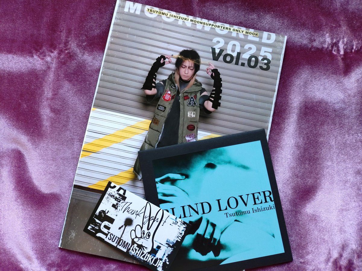 石月努 / 『BLIND LOVER』 +写真集☆新品☆ FC限定 Scheda-Verm-Celsus –
