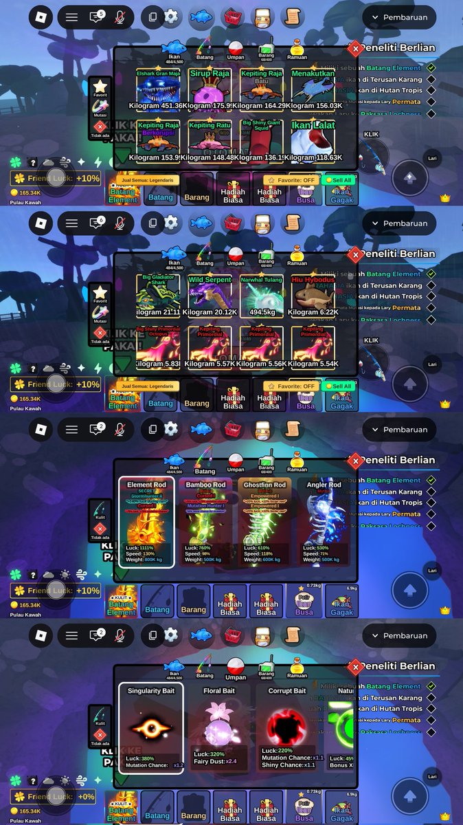 phocero's tweet photo. ini ikan n skin fish it nya yaa.

.ᐟ.ᐟ price : 550k 
tanya tanya bole dm atau reply :3 https://t.co/ef2Q2wZX0m