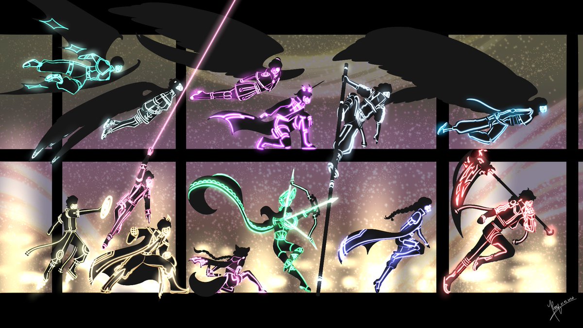 #Skylinerem | #Cyberline - Cyperpunk AU 

“Wherever, Whenever We May Be, Just Say The Word,

We Will Be There.” 

<a href="/Ghostyknees/">GHOSTY | 💘 🪽 |</a> because photo tag no allow :3