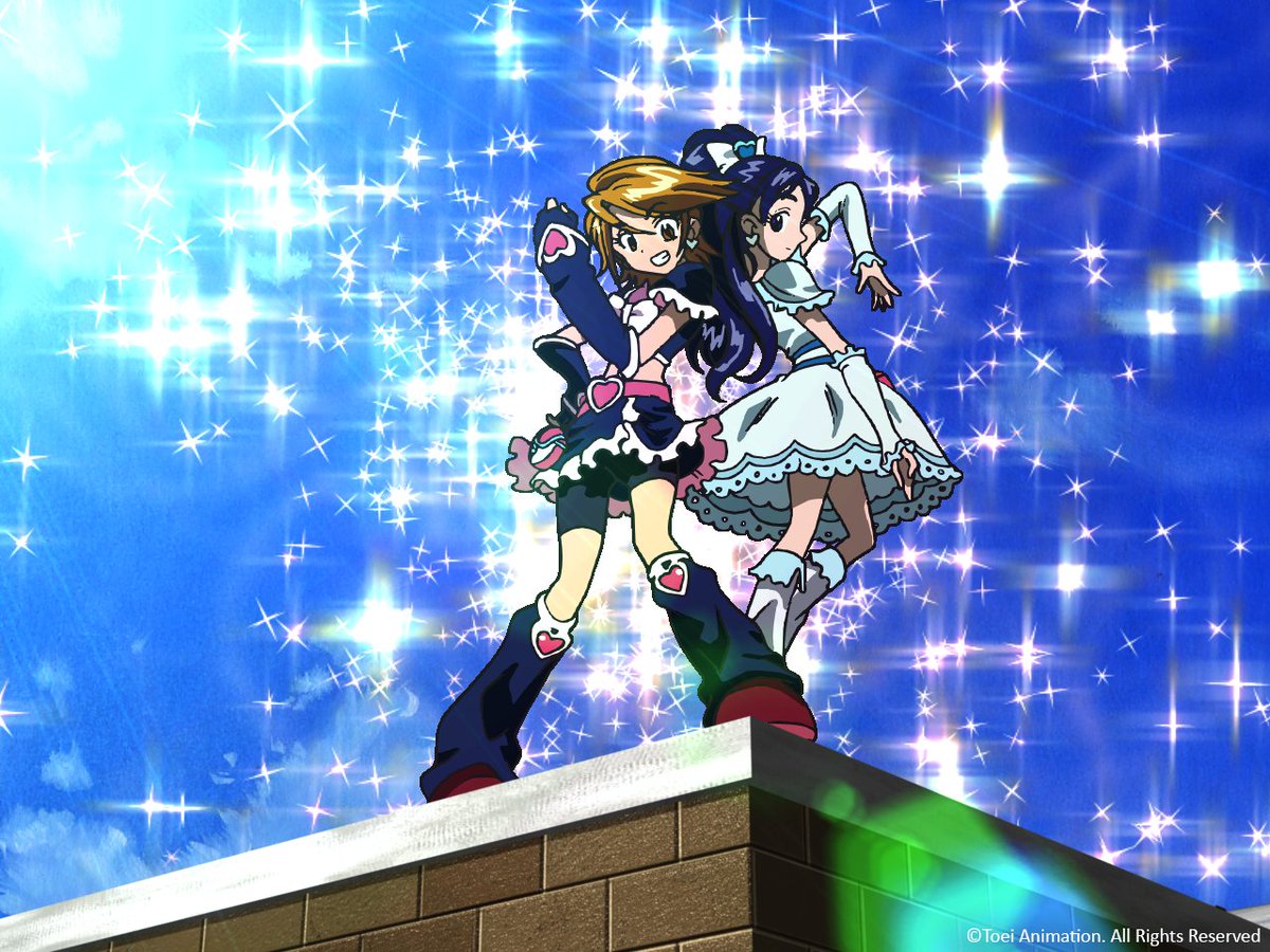 "Futari wa Pretty Cure", the very first anime of the Precure series, was released on February 1, 2004. Happy 22nd anniversary!
The story revolves around Misumi Nagisa and Yukishiro Honoka, two girls who fight the forces of evil 💖 
Did you watch this series?

#FutariWaPrettyCure