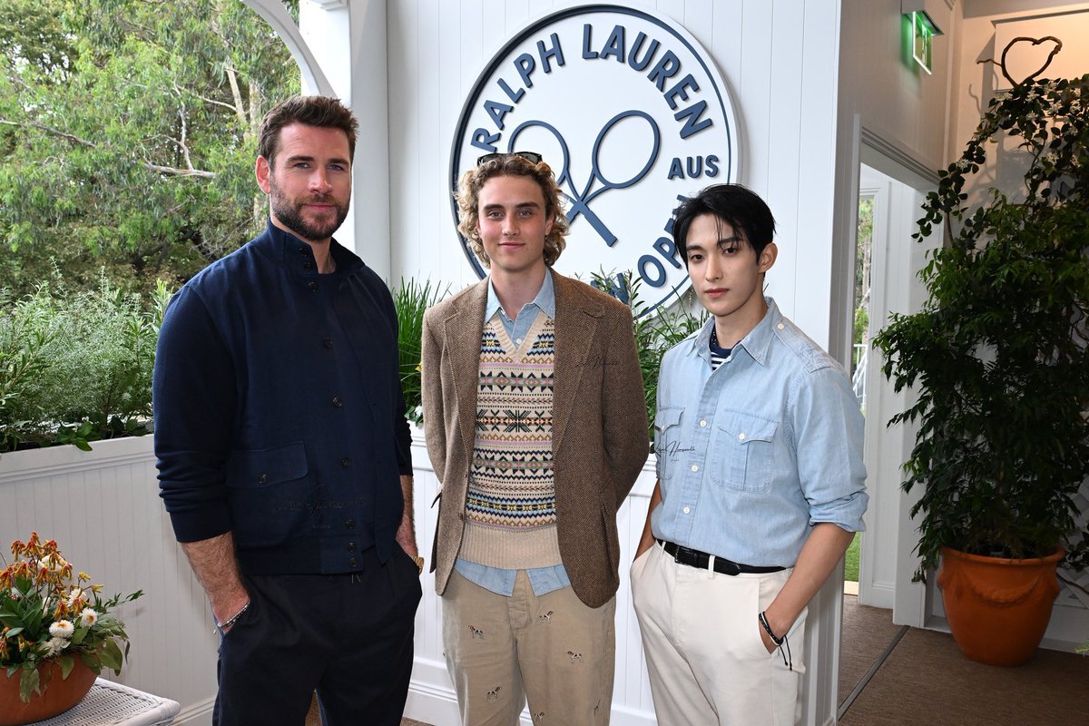 DOKYEOM WITH LIAM HEMSWORTH AND JOSEPH ZADA!!

DOKYEOM IN POLO FOR AO26 
#DKxAO26
#DKxPoloRalphLauren
<a href="/pledis_17/">세븐틴(SEVENTEEN)</a> <a href="/RalphLauren/">Ralph Lauren</a>