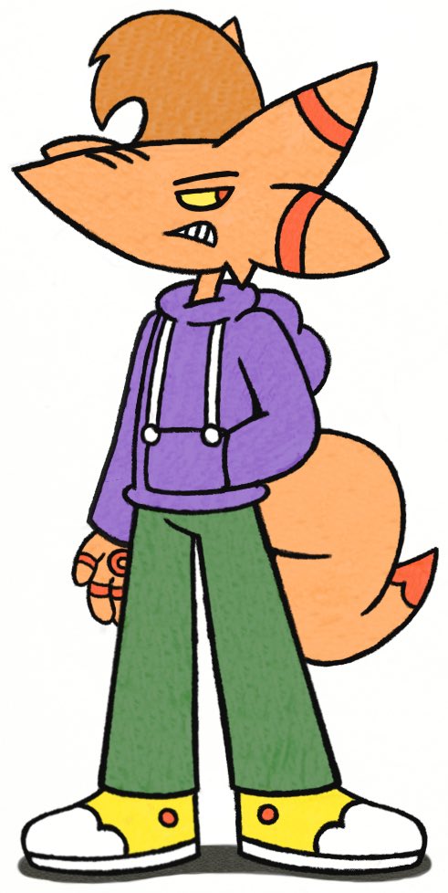 JJSponge120's tweet photo. Here’s my artwork of my OC Vixol! This fox-like creature who runs an online chat server and is not afraid to speak what’s on his mind. Normal conversations with him tend to turn into intense arguments! 🦊 #Vixol #Fox #Chat #Argument #OC #JJSponge120 https://t.co/94YKYqxXuc