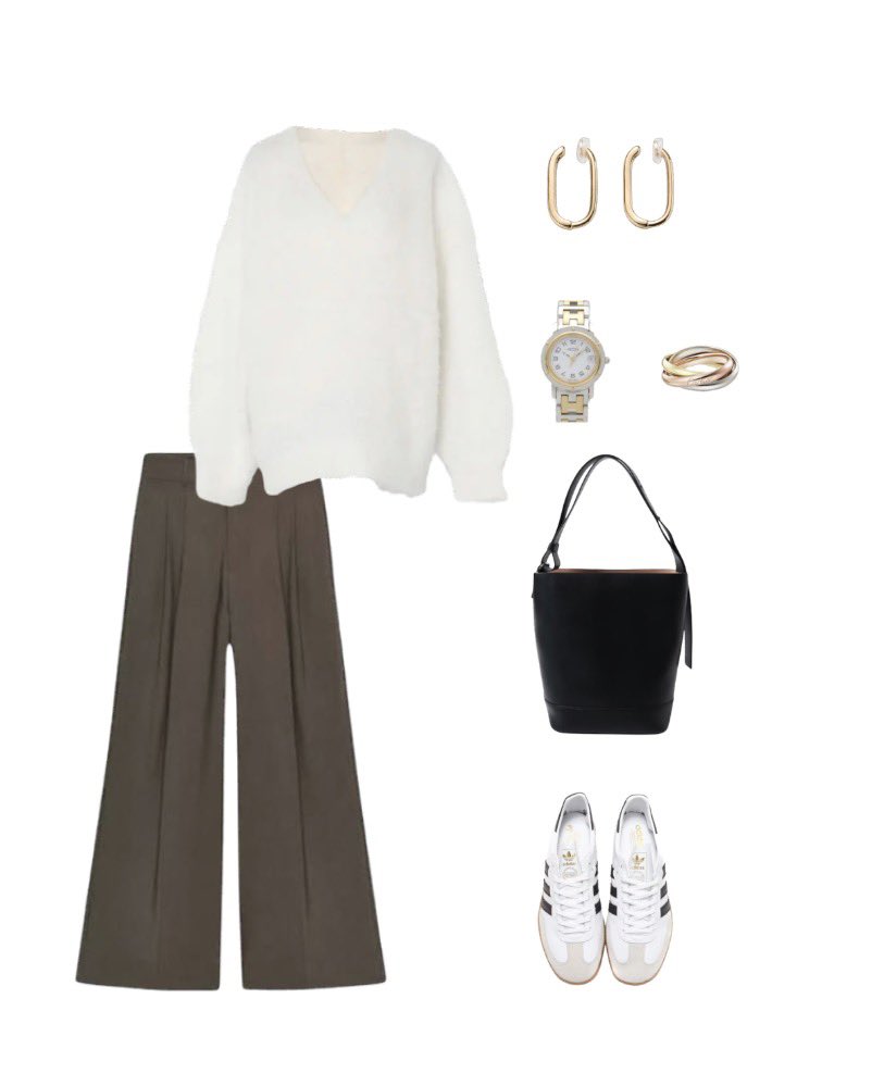 lisafeeb_uru's tweet photo. 先週の通勤服まとめ👩🏻‍💻ベーシックカラーでシンプルにまとめつつ小物で楽しむのが無理しすぎずで私にはちょうどいい🤍 https://t.co/sqHArrQTX8