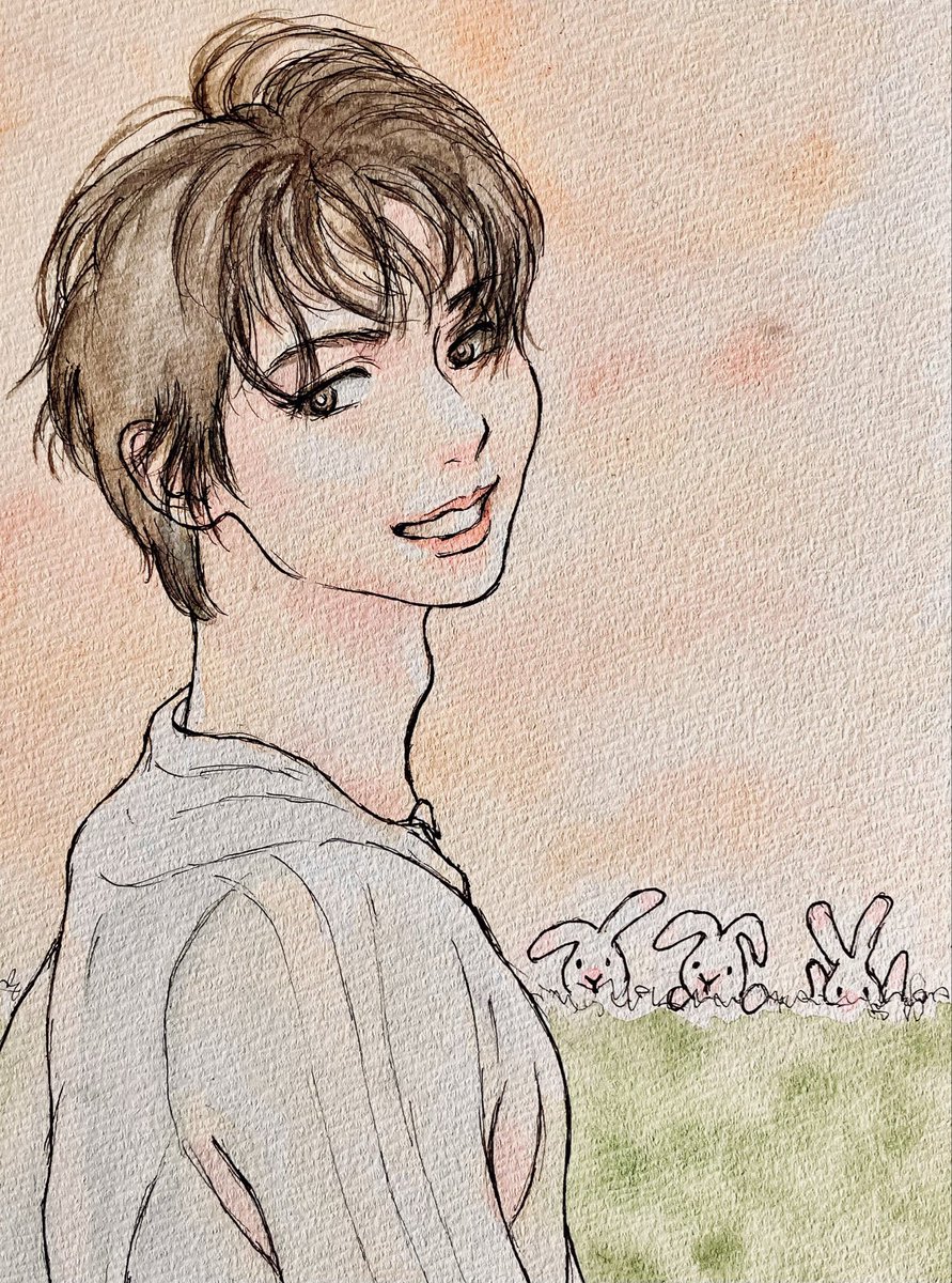 🐰🐰white🐰

幸せばっかりの2月🤭
みんなも、羽生さんもね！
応援してまーす✨

矢口亨様のお写真を参考に