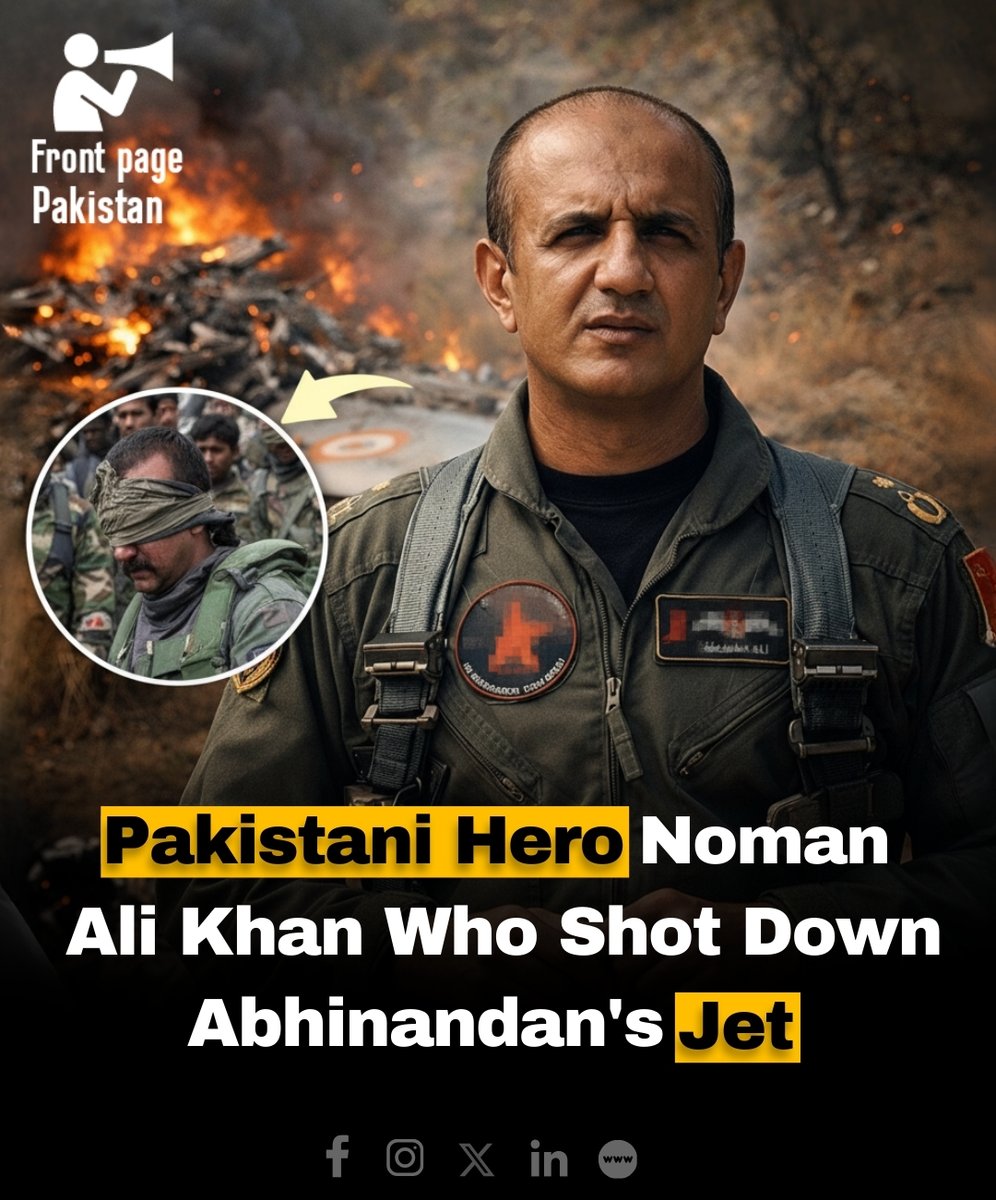 FrontPak9's tweet image. Pakistani, Hero Noman Ali, Khan Who Sh_t Down, Abhinandan's J€t.

#pakistanihero #nomanalikhan #abhinandan #pakistanarmy