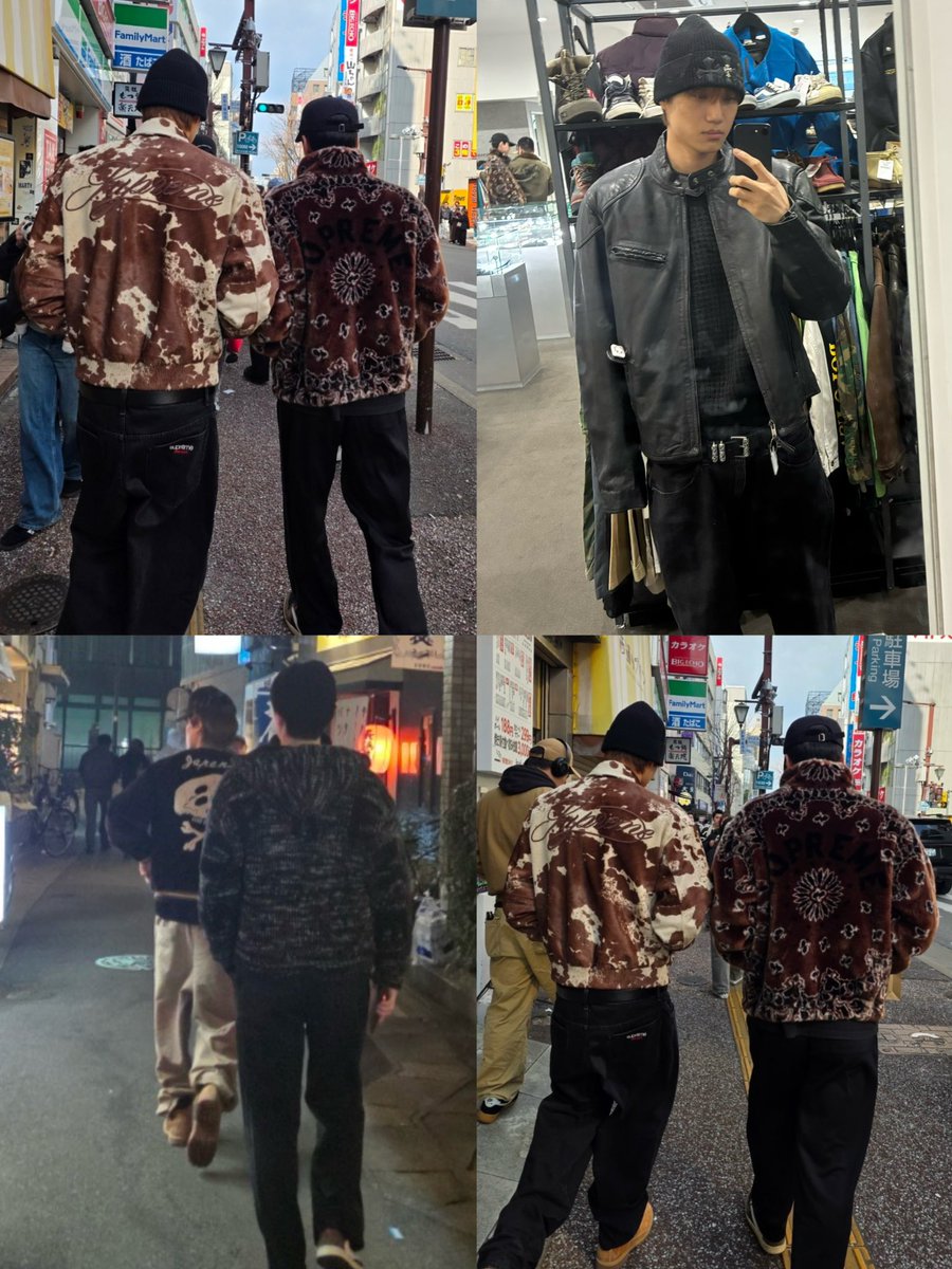 ohsekaix's tweet image. Sekai goes on dates wearing couple outfits and went on two dates in a row, Sehun buys the things Jongin picks out for him…my goodness 🫠

#sekai