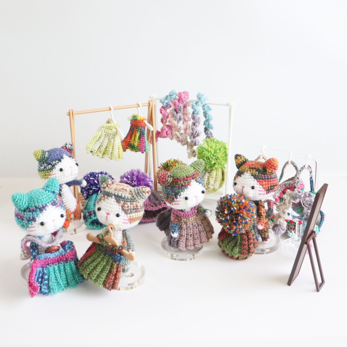 編みぐるみ りんちゃんmamです がんばった！ と自画自賛のあみまくる あみまくり です