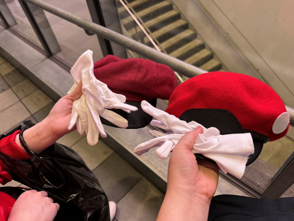 はた細映画イベで🔴の仮装したときのやつ