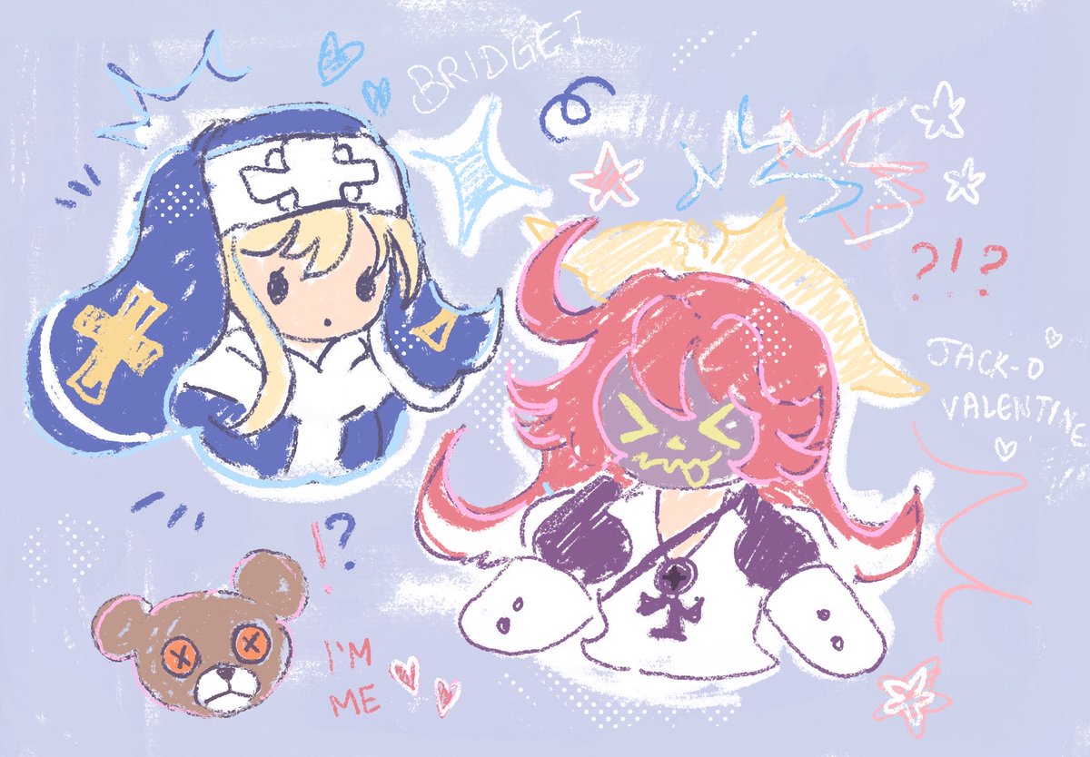 loveYinghua's tweet photo. scribble board commission for @littykittyneon

bridget &amp; jack-o 🧸🎃 https://t.co/CVacTcMJ2i