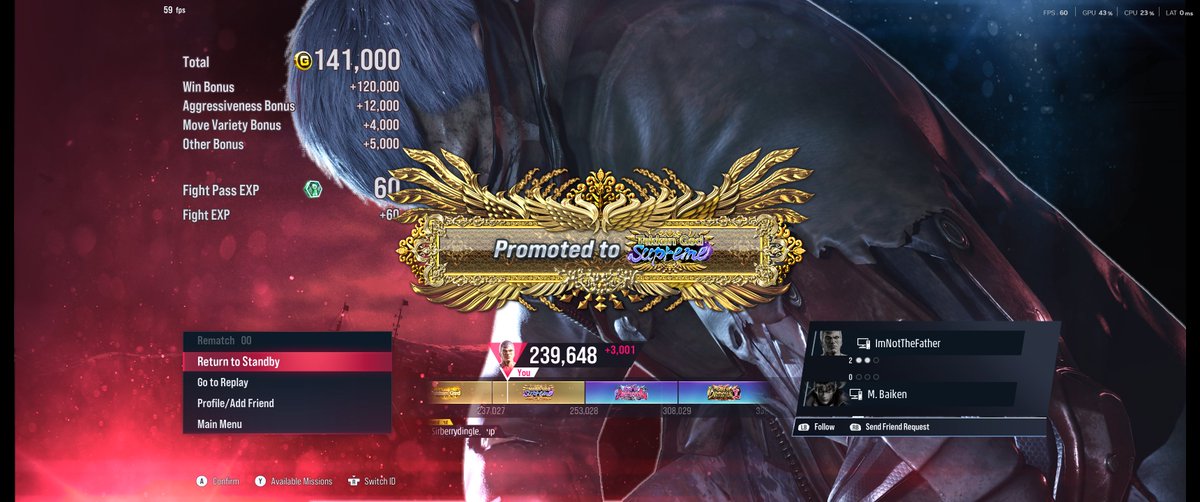 TEKKEN GOD SUPREME BRYAN 🦁🦁🦁