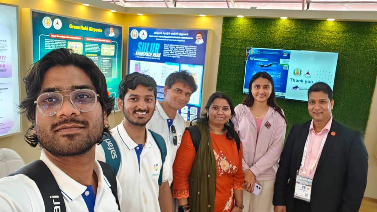 Exciting opportunities and experiences for Team Paninian at Wings India 2026

It was amazing to be able to meet so many vendor partners and other potential customers all at one arena

#WingsIndia2026  #aviationnews  #AeroSpace