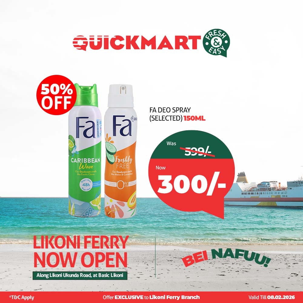 kingkid__'s tweet image. Everything is now cheap and affordable on Quickmart, kwani walipunguza Bei za bidhaa zao lini #QuickmartLikoniFerry #FreshAndEasy