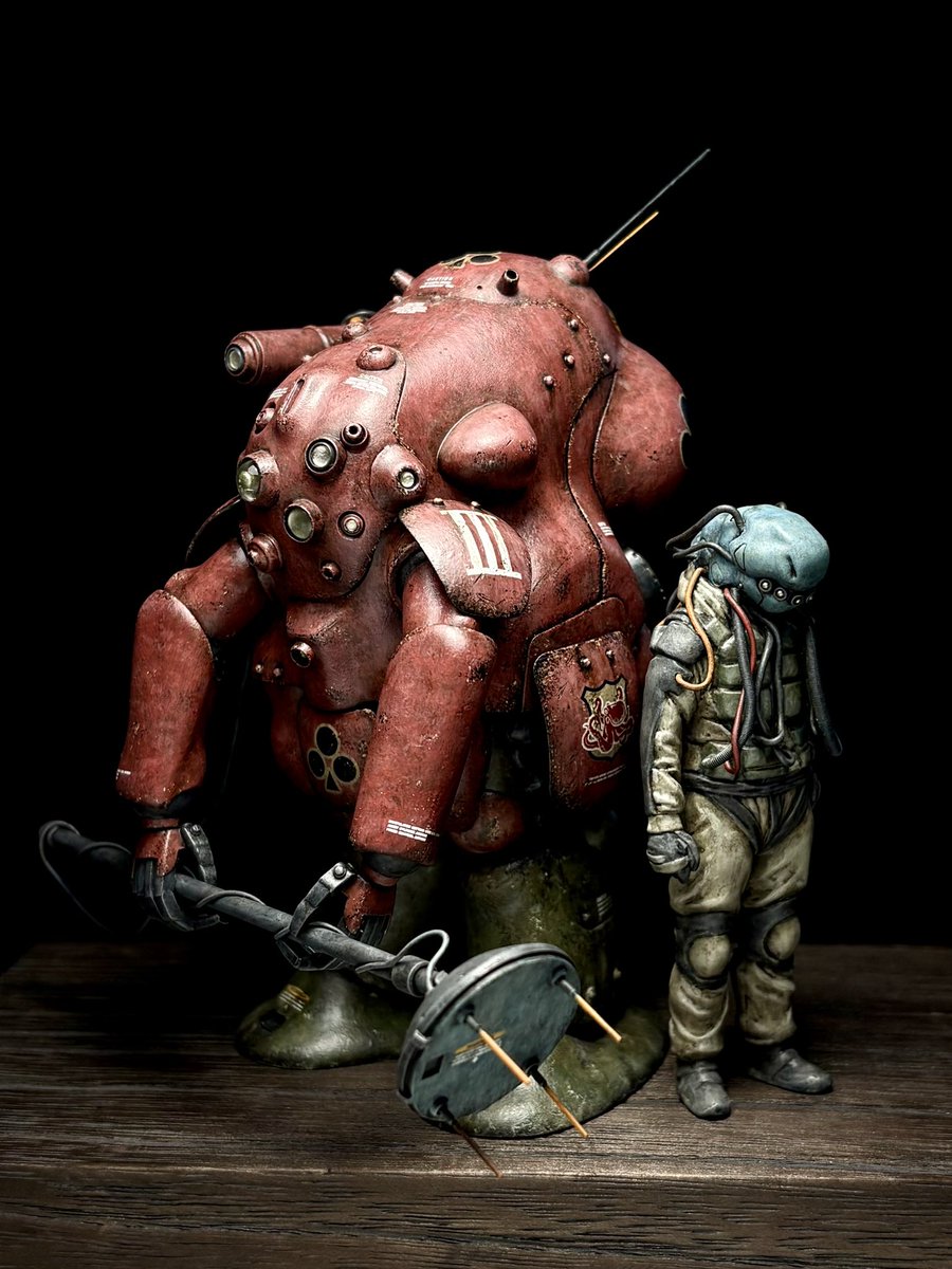 「MK44索敵型」完成
またタマミーまでにちょいちょい塗り足すと思いますが、とりあえずここで完成とします。

その他写真
↓

#MK44祭
#マシーネンクリーガー