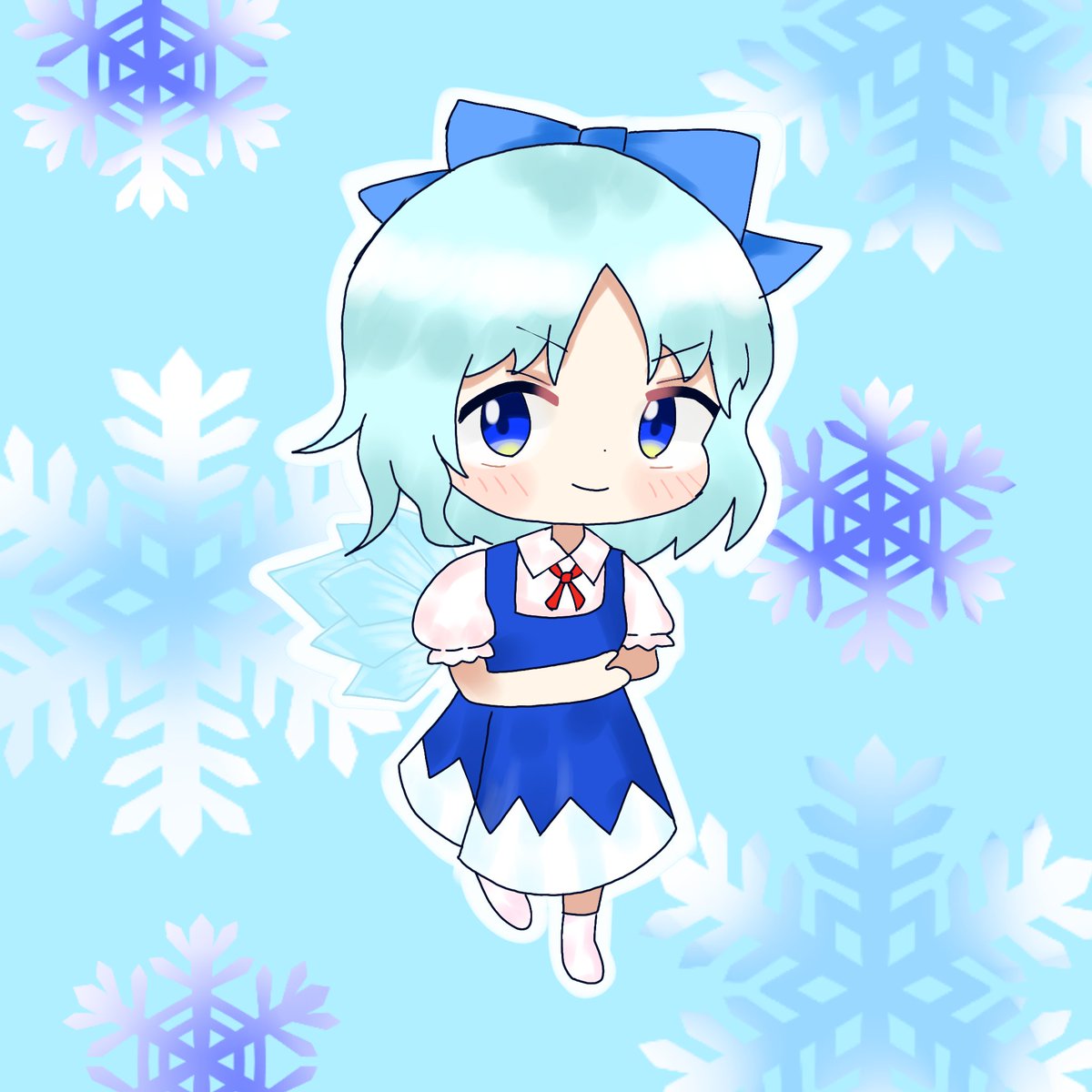 supia_9641's tweet photo. 紅 チルノ https://t.co/cZCRdkF66V