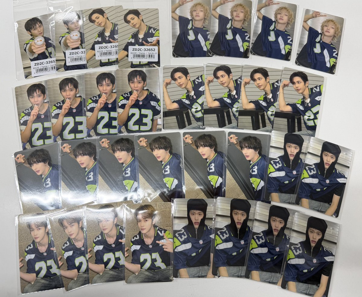 RIIZE RIIZE Fame Weverse、ユニバトレカ入荷🫠 この後品出し予定 FAME