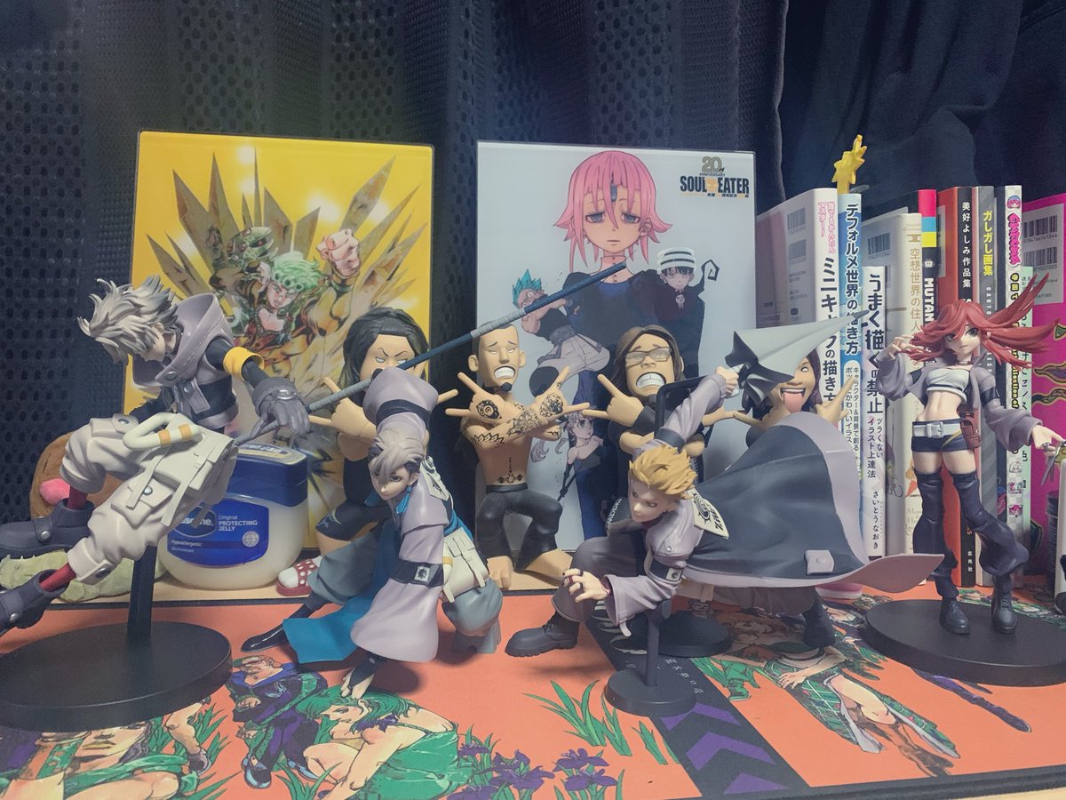 ガチアクタフィギュア揃った〜！ カッコいいいいい！！！