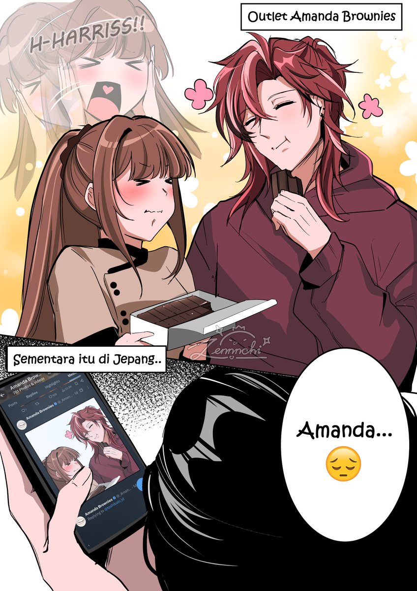 TENANGIN DIRI LO <a href="/_AmandaBrownies/">Amanda Brownies</a> kasian <a href="/toshibatv_id/">Toshiba TV</a> jadi kepikiran 😔😔

#AmandArt #ToshibArt #harristhetic