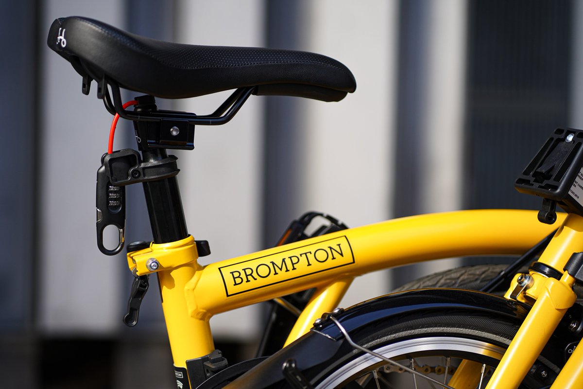 🆕Brompton Cafe Lock登場。 カフェでの休憩やちょっとした買い物の