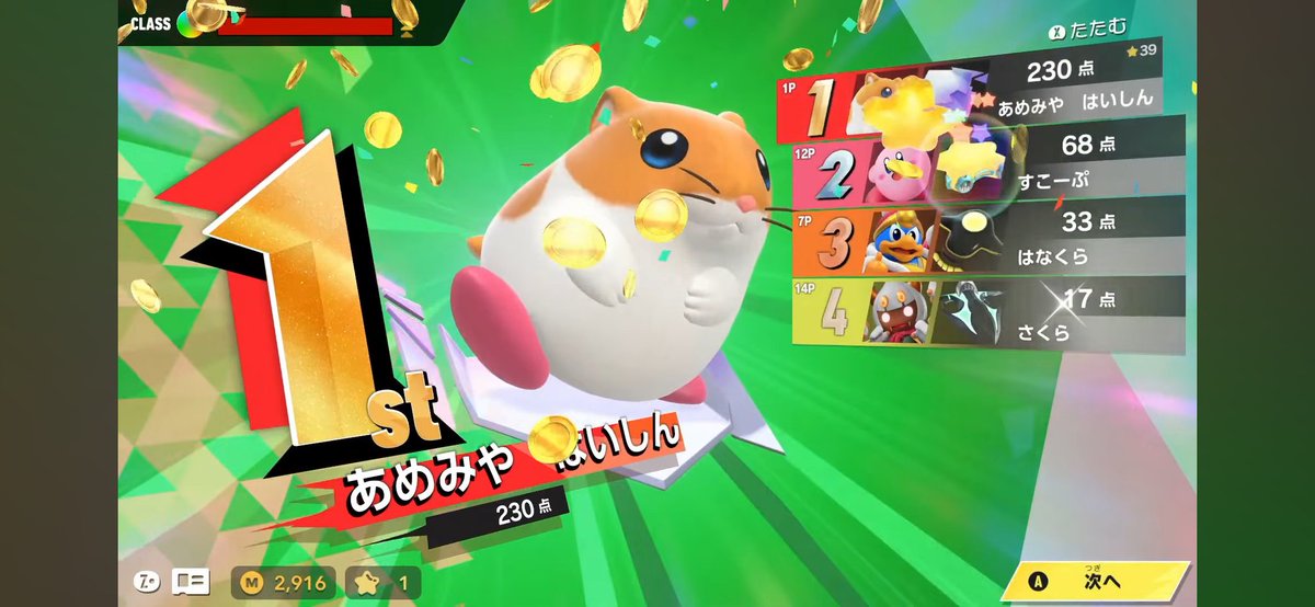 カービィのエアライダー シティトライアルで世界記録の26連勝達成しま