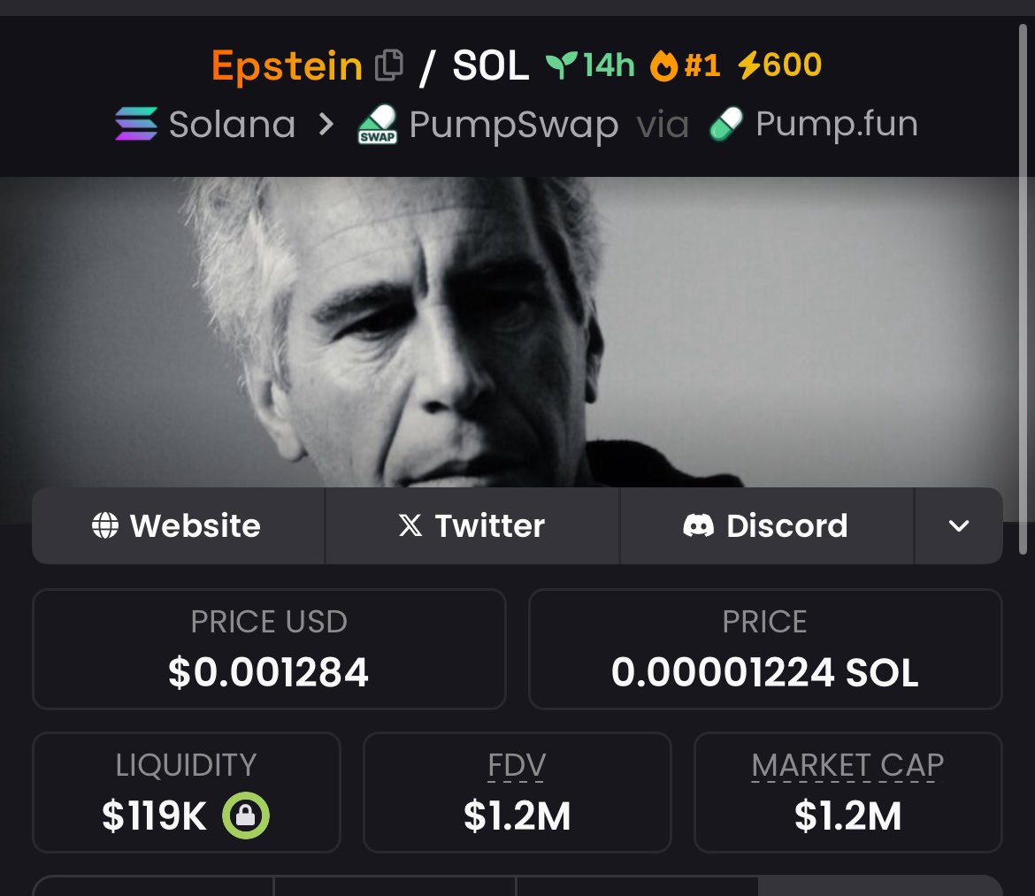 <a href="/mrpunkdoteth/">Mrpunk.eth</a> i’m seeing #EPSTEIN all over the feeds and it all has only started …  you have doge designer tweeting left and rite, elon engaging on the topic hard, DJT looking at litigation etc… and people are still only beginning to deep dive.. 

$EPSTEIN  has more mindshare, narrative and