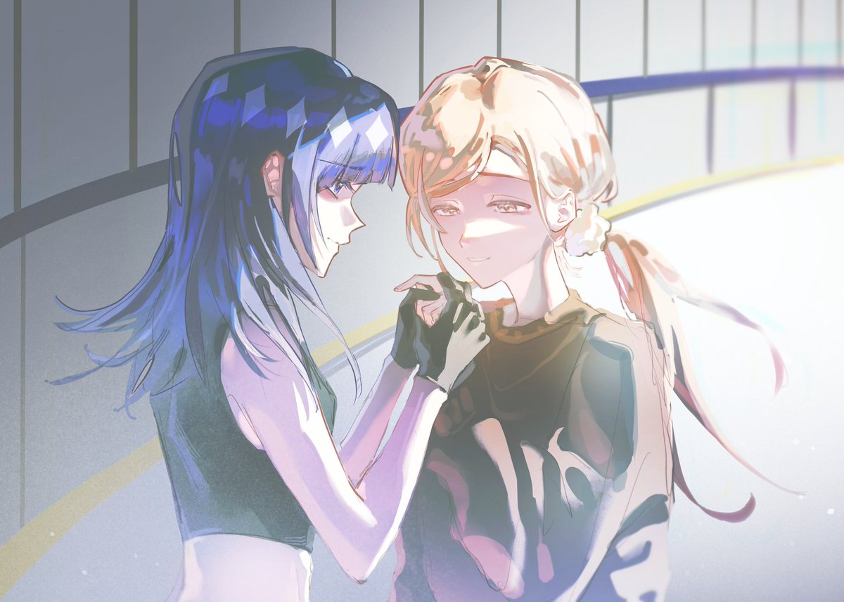 #メダリストFA 
🍊🐬
純捏造：那時以來第一次重返冰場的實葉