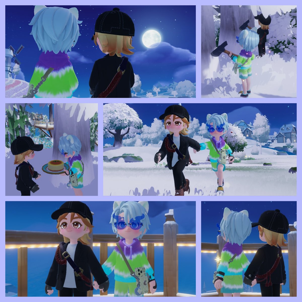 SHOCKING! The famous rock star, Mydeimos, was seen sneaking around with a mysterious man!

#phaidei heartopia date with <a href="/AxelrodSciust/">Axel</a> 😌👌