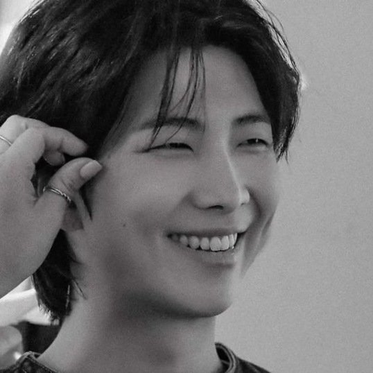 happiness looks so good on him