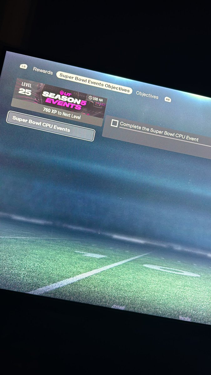 JayGregYK's tweet photo. Ea did me dirty I won the event Super Bowl got nothing I check objectives for whatever reason I don’t have the H2h event https://t.co/FXulQiLwD1