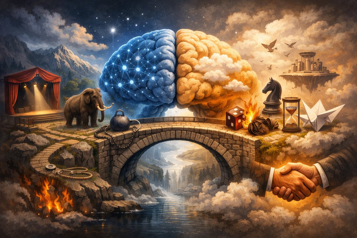 From Shakespeare’s “All the world’s a stage” to YC’s “Uber for X” startup shorthand,

Metaphor has been our cognitive bridge between the physical and the abstract, allowing us to map one domain onto another.

Metaphor predates language. Its a mental upgrade on our brain’s