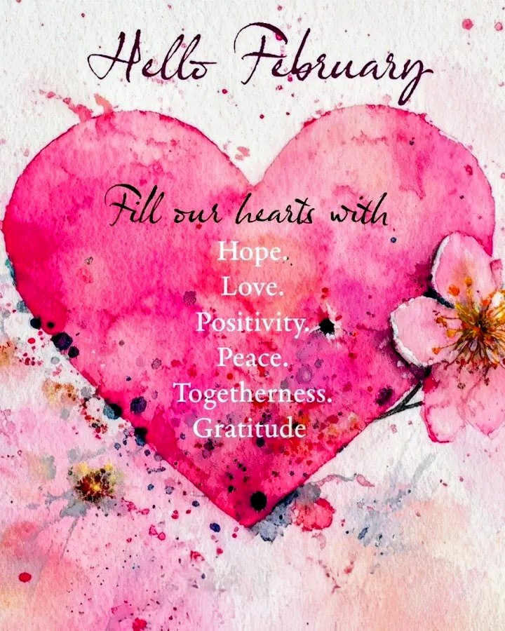 Hello February! ♥️