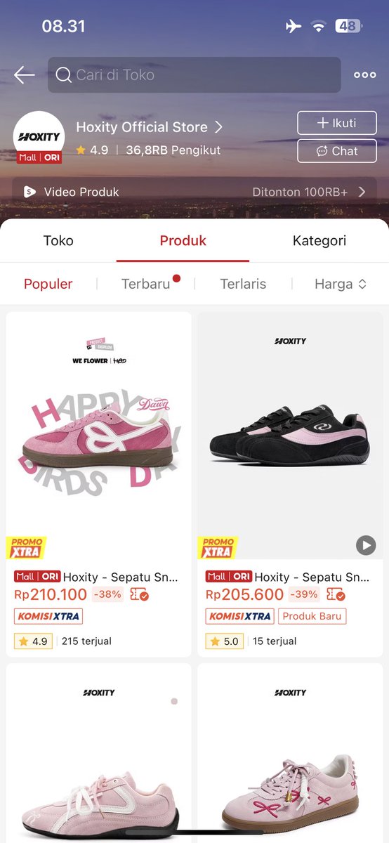 nurulrhmaa's tweet photo. CEWEK-CEWEK WAJIB TAU‼️
Coquette sneakers = sporty tapi soft girl. 
And pas bangett Aksen pita lagi naik daun banget di 2026 ✨

List toko di oren 👇🏻🛍️
1. Nemezo
2. TZS Zenzy
3. Hoxity
4. Sovella
5. PVN
6. Miss Sugar
7. Lummy Shop
8. Avance ID https://t.co/ruOkY4QHrL