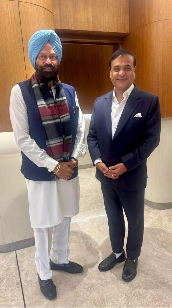 Warm birthday greetings to the Hon’ble Chief Minister of Assam, Shri <a href="/himantabiswa/">Himanta Biswa Sarma</a> Ji. Your visionary leadership and tireless efforts in advancing Assam's development are truly inspiring. Praying to WaheGuru for your long and healthy life in the service of the nation. 🙏