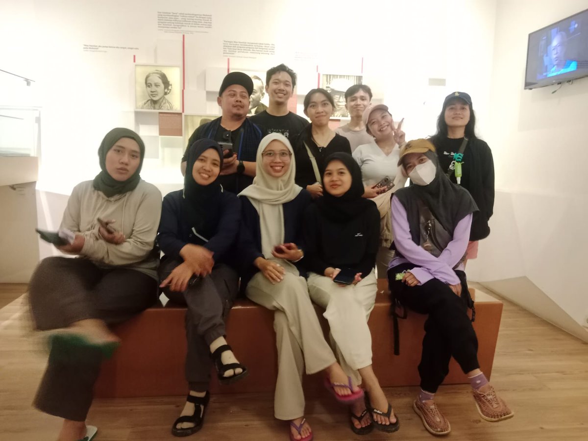 Pengunjung Museum Multatuli Rangkasbitung Lebak Banten di awal Februari 2026 yang penghujan. Di hari Minggu, tanggal 1. Salam Multatuli. Terima kasih.