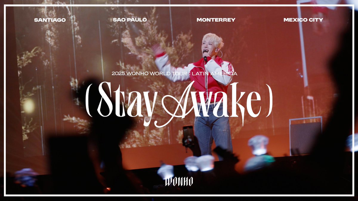 official__wonho's tweet image. [🎞]
2025 WORLD TOUR ‘STAY AWAKE’ : LATIN AMERICA Behind

🔗 youtu.be/0DuNAqrCBhc

#원호 #WONHO