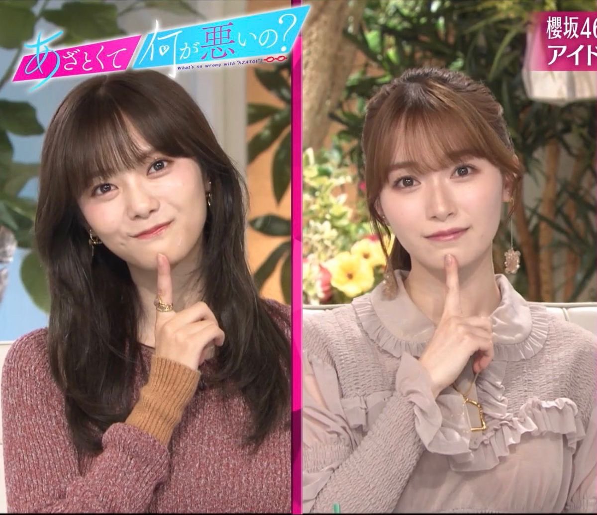 pometab's tweet photo. 守屋麗奈ちゃんと田村保乃ちゃん、本当にお顔が綺麗で万人ウケする癖がない美人って感じする https://t.co/0xkhmIVWsH
