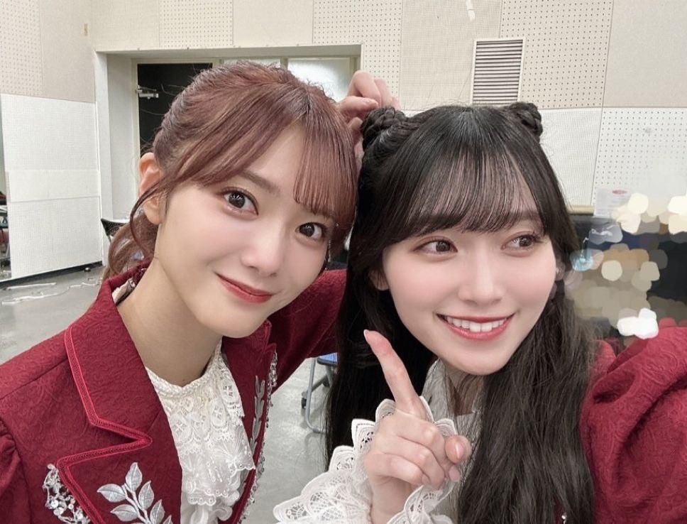 pometab's tweet photo. 守屋麗奈ちゃんと田村保乃ちゃん、本当にお顔が綺麗で万人ウケする癖がない美人って感じする https://t.co/0xkhmIVWsH