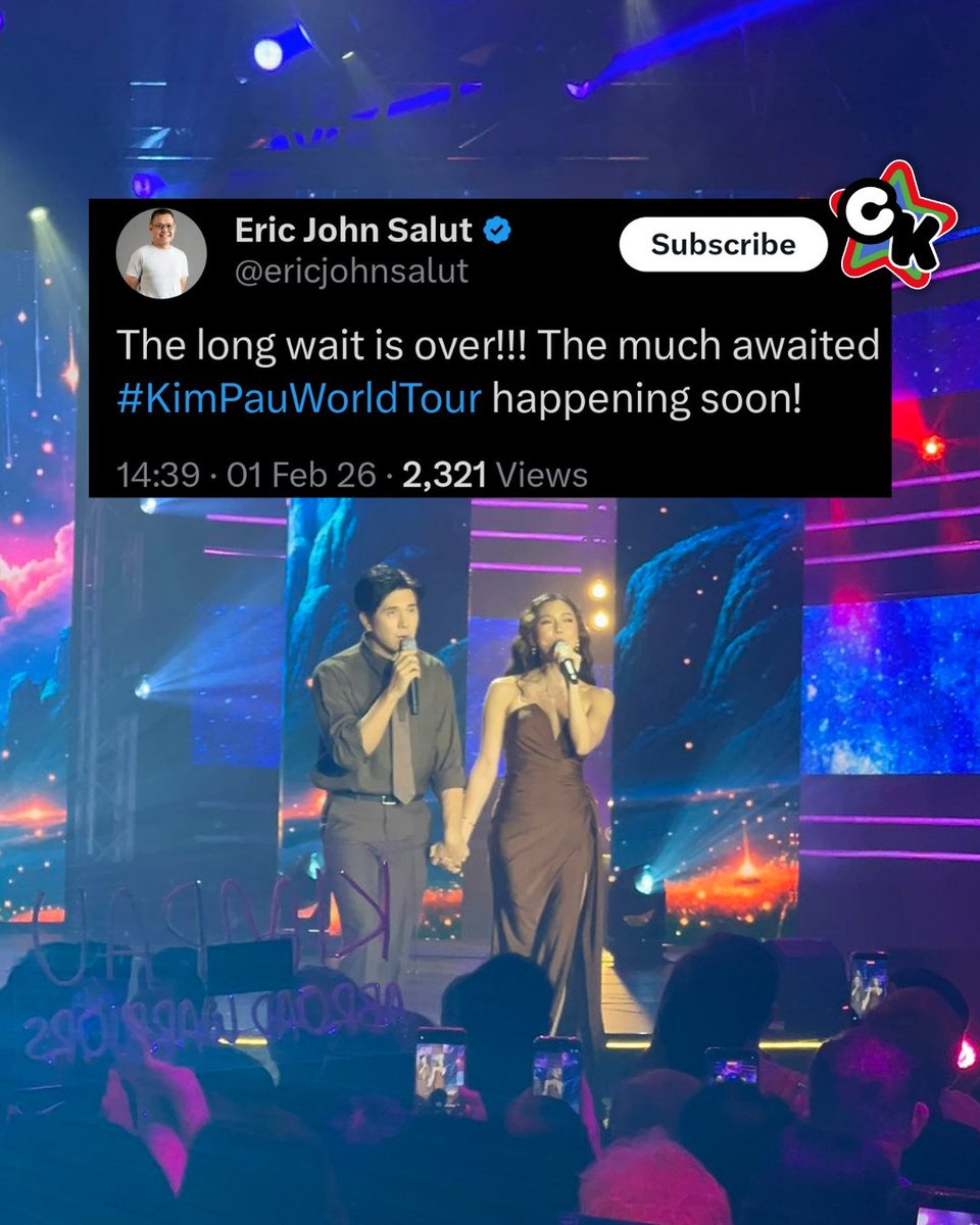 Iikutan nina Kim Chiu at Paulo Avelino ang mga fans nila abroad! 😮😍

#KimPauWorldTour #KimPau

Admin Two
<a href="/Kimpau_Universe/">Kimpau Universe Official</a> <a href="/KimpauUniverse/">KimPau Universe Official</a> <a href="/prinsesachinita/">kim chiu</a> <a href="/mepauloavelino/">PAULO</a> <a href="/KimPauInterna/">KIMPAU INTERNATIONAL</a>