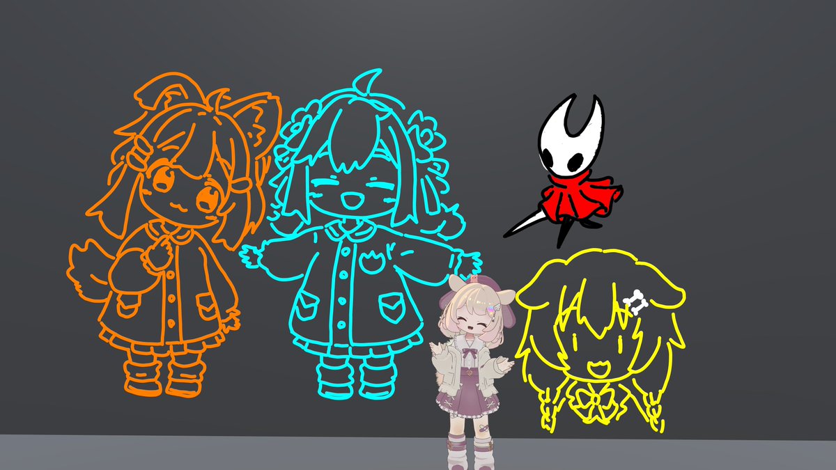 aoe_oekaky's tweet image. 今週も行てきたそす！ QVペンお絵描きも思い出してきた感じがするそすな！！　#ラク広集会