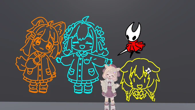 今週も行てきたそす! QVペンお絵描きも思い出してきた感じがするそすな!! #ラク広集会
