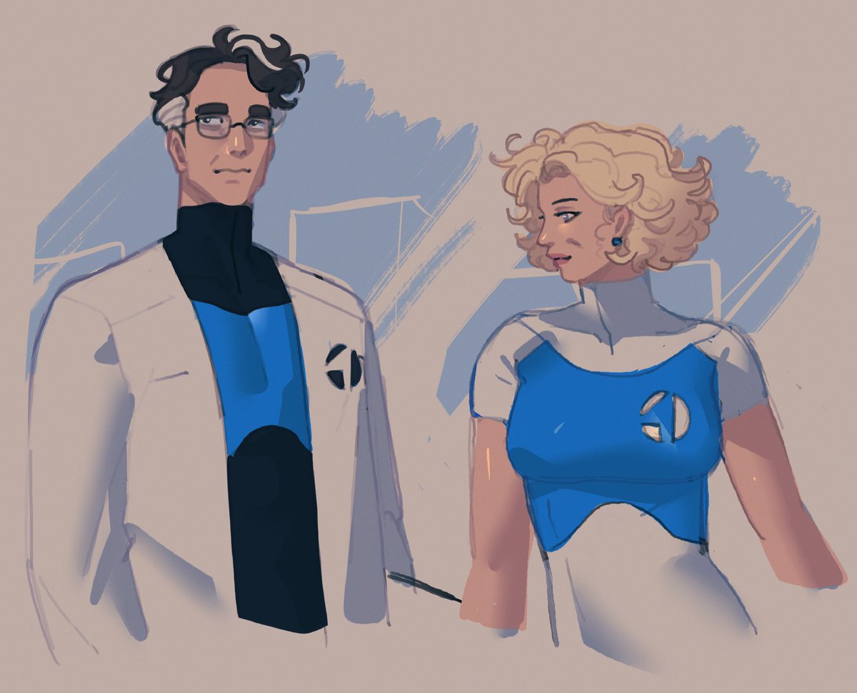 Reed Richards and Sue Storm