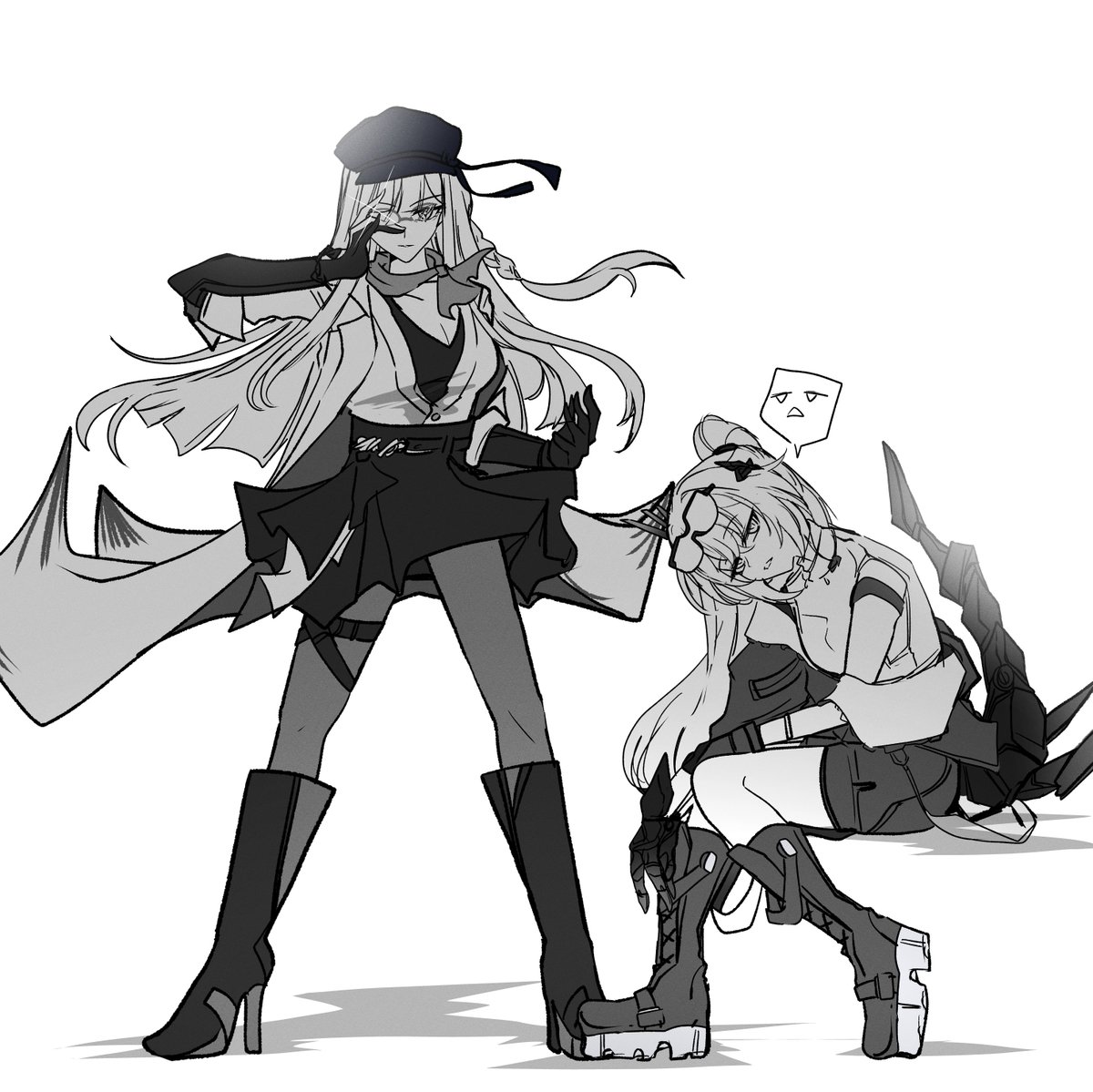 choikfu's tweet image. believe me they will be like this #nihilux #silverwolf