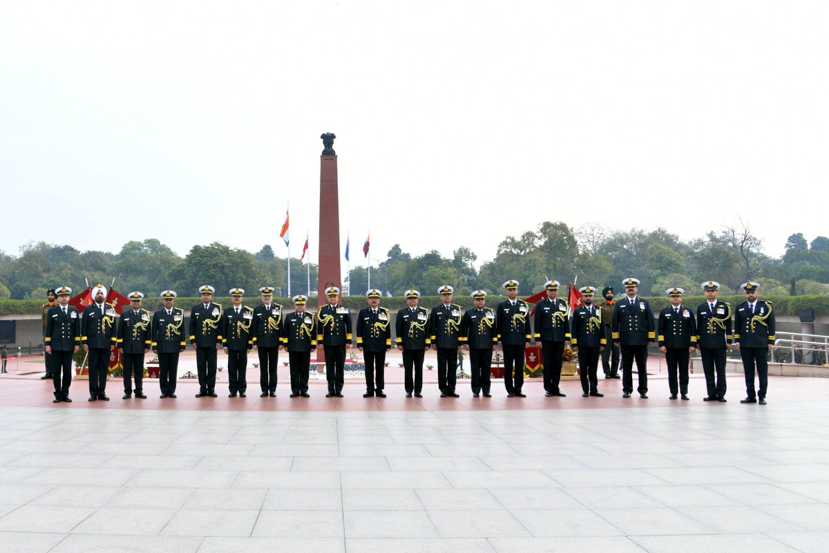 IndiaCoastGuard's tweet photo. On the occasion of  50th #ICGRaisingDay2026,                         
Director General Paramesh Sivamani, AVSM, PTM, TM, #DGICG laid a wreath at the National War Memorial, #NewDelhi. In a solemn ceremony, he paid heartfelt tribute to the valour, courage and supreme sacrifice of the #Bravehearts who laid down their lives in service of the nation. Their legacy continues to inspire #ICG in its unwavering commitment to the nation.
#IndianCoastGuardDay2026
#ICGRaisingDay2026
#WeProtect