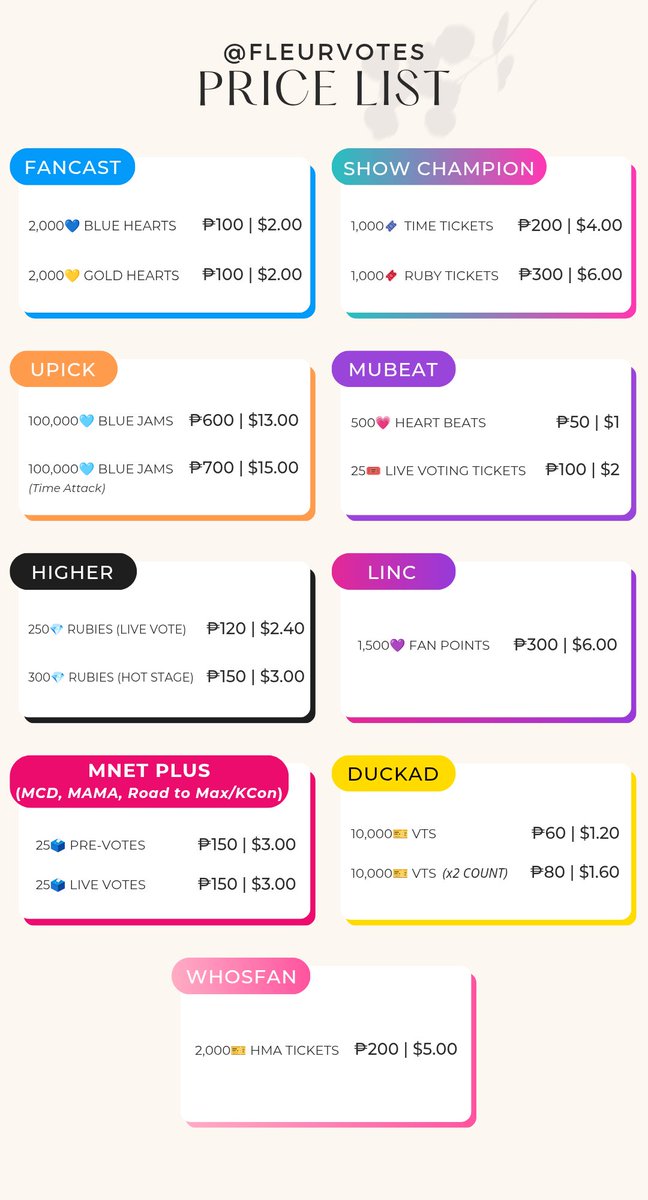 wts selling chamsims upick jams mubeat higher linc tweet media