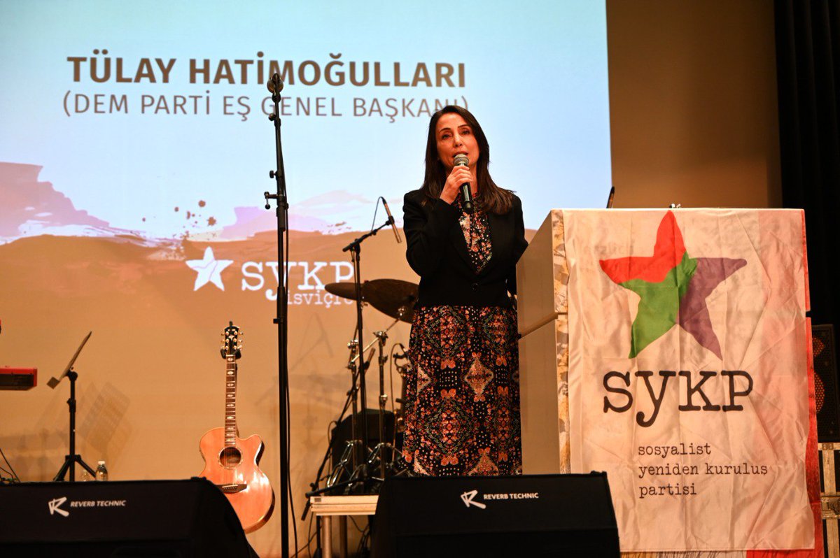 12. Geleneksel SYKP Buluşması kapsamında İsviçre’de “Göçmen Emeği Değerlidir” şiarıyla düzenlenen etkinliğe katıldık. Aynı zamanda Rojava’yla dayanışma etkinliği olan buluşmada, Kürt halkına ve Suriye halklarına dayanışma mesajımızı ilettik.

Dayanışma, sınırları aşan ortak bir