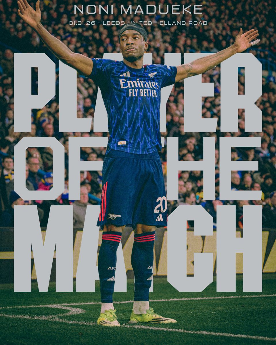 Stepping up in style ✨

Your Player of the Match: Noni Madueke 🏅